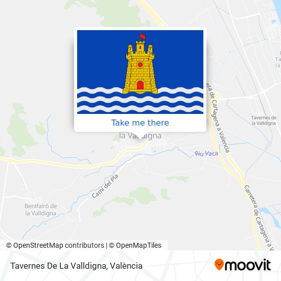 Tavernes De La Valldigna map