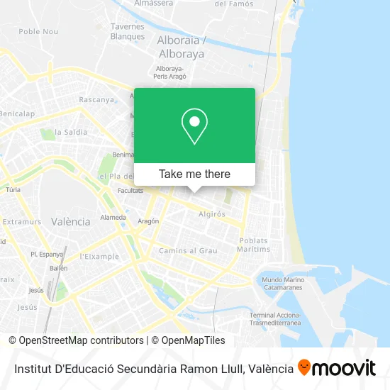 Institut D'Educació Secundària Ramon Llull map