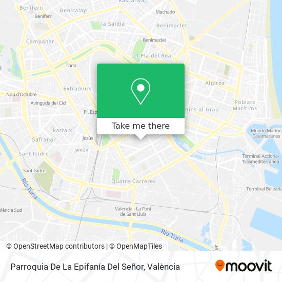 Parroquia De La Epifanía Del Señor map