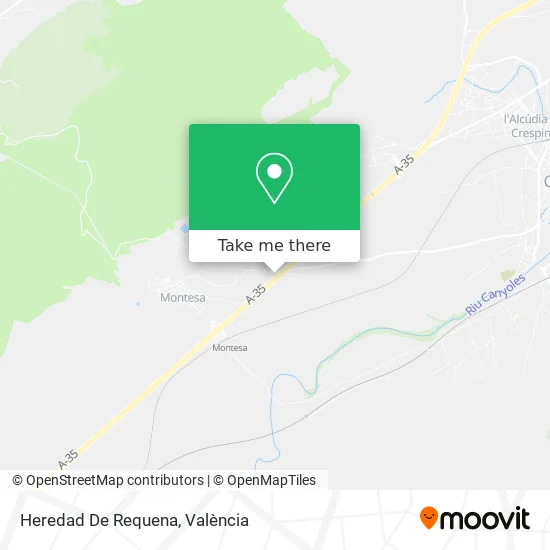 Heredad De Requena map