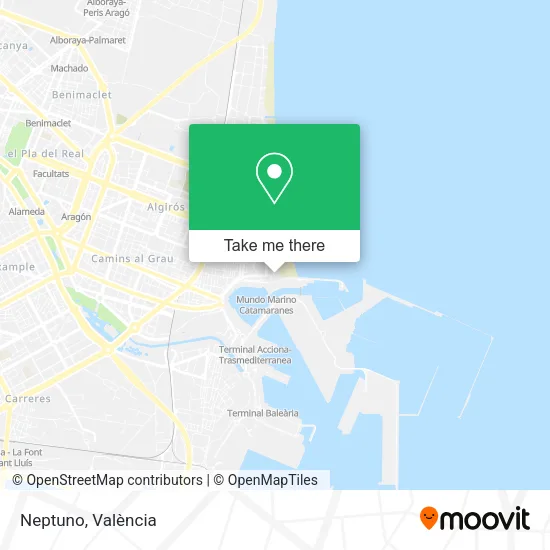 Neptuno map