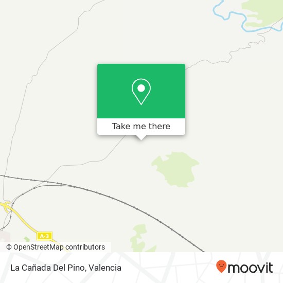 La Cañada Del Pino map