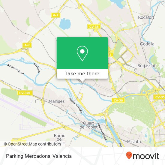 Parking Mercadona map