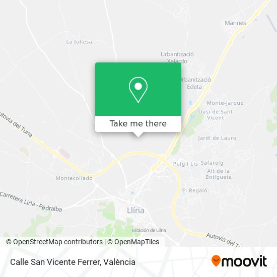 Calle San Vicente Ferrer map