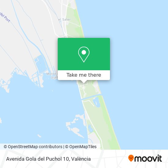 Avenida Gola del Puchol 10 map