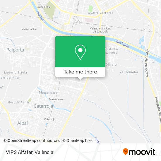 VIPS Alfafar map