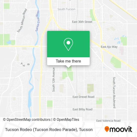 Tucson Rodeo (Tucson Rodeo Parade) map