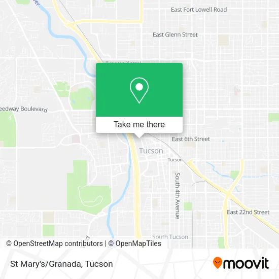 St Mary's/Granada map