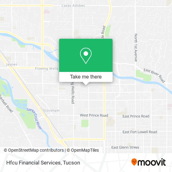 Hfcu Financial Services map
