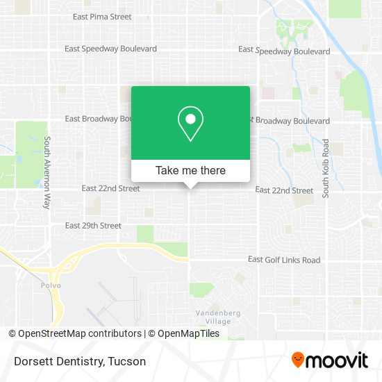 Dorsett Dentistry map