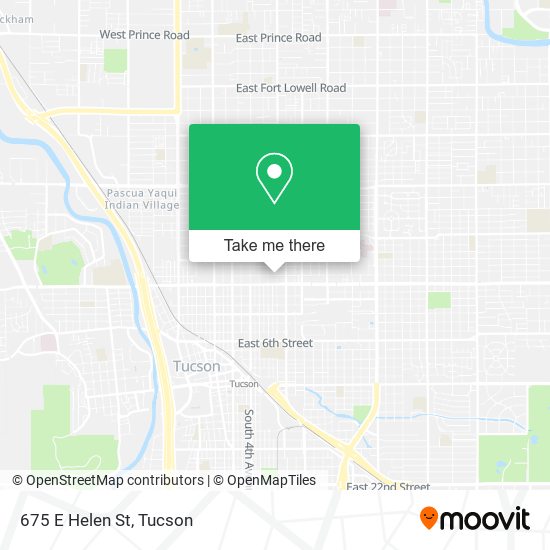 Mapa de 675 E Helen St
