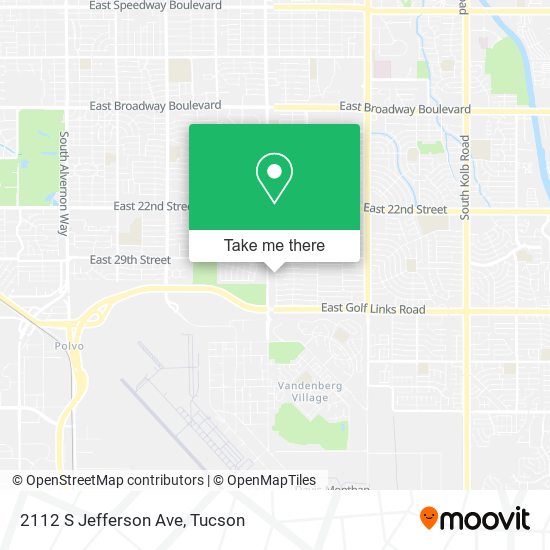 Mapa de 2112 S Jefferson Ave