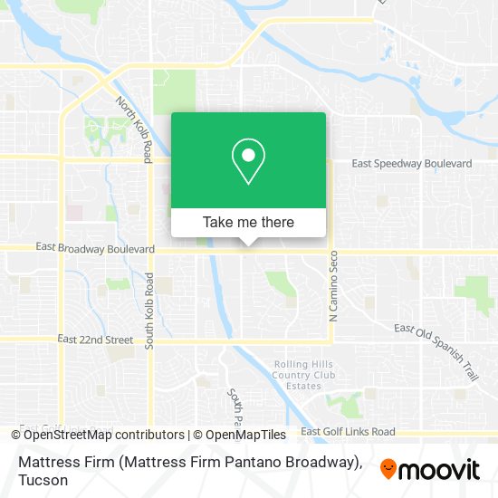Mattress Firm (Mattress Firm Pantano Broadway) map