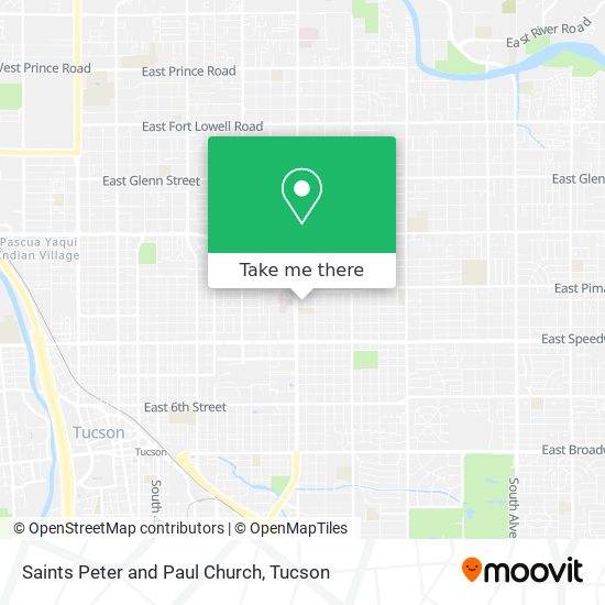 Saints Peter and Paul Church map