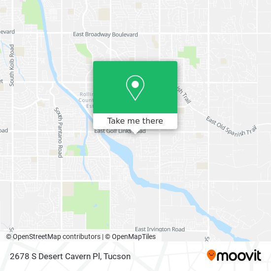 2678 S Desert Cavern Pl map