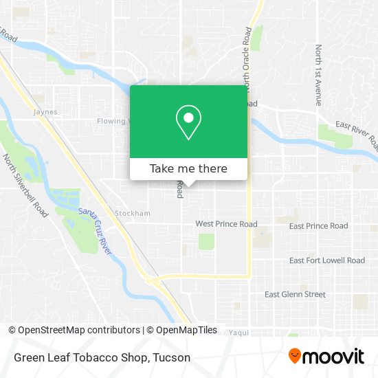 Green Leaf Tobacco Shop map