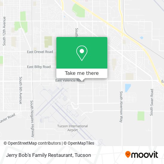 Mapa de Jerry Bob's Family Restaurant