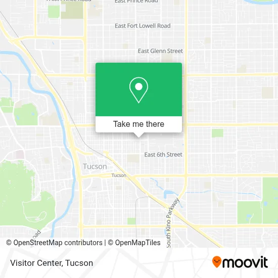 Visitor Center map