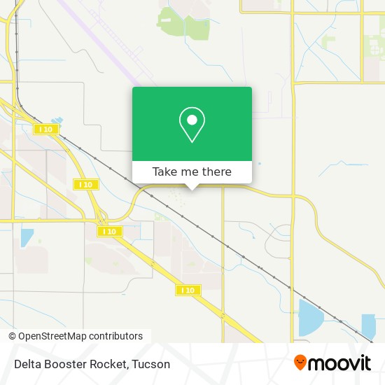 Delta Booster Rocket map