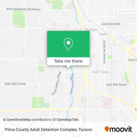 Pima County Adult Detention Complex map