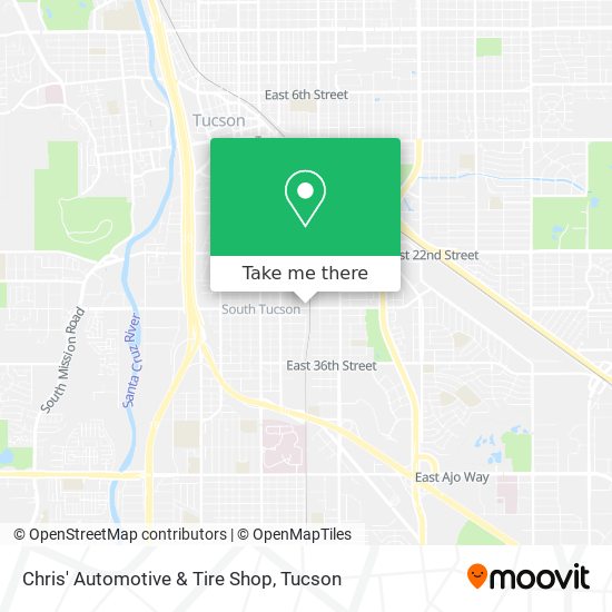 Chris' Automotive & Tire Shop map