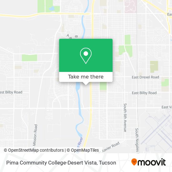 Mapa de Pima Community College-Desert Vista