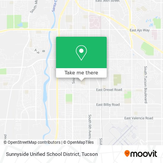 Sunnyside Unified School District map