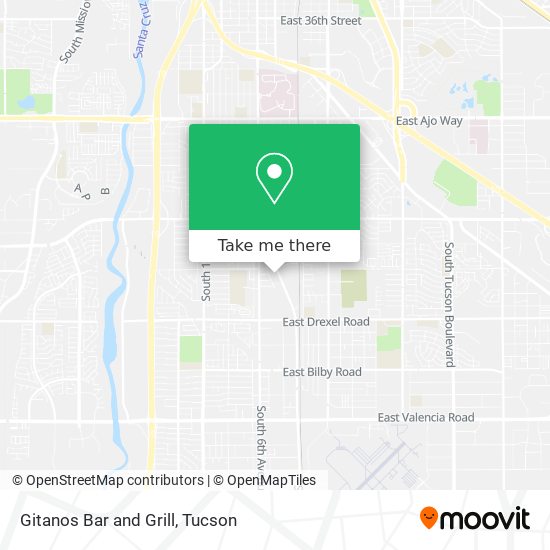 Gitanos Bar and Grill map