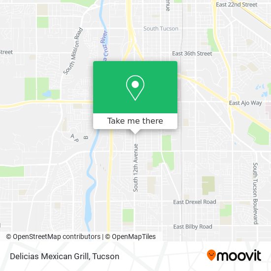 Mapa de Delicias Mexican Grill