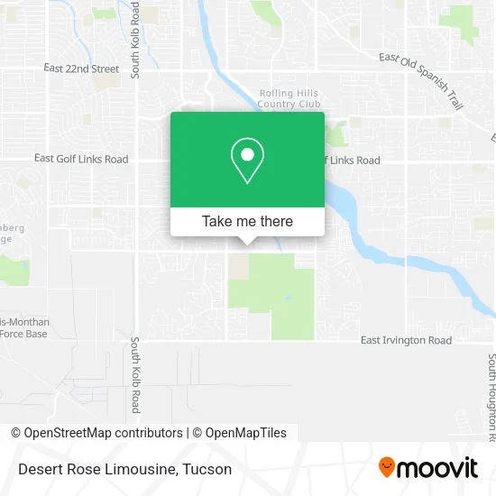 Desert Rose Limousine map