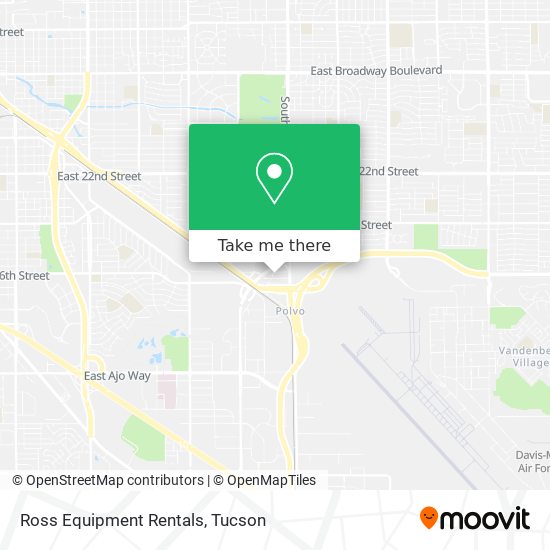 Ross Equipment Rentals map