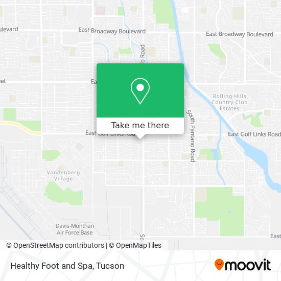 Mapa de Healthy Foot and Spa