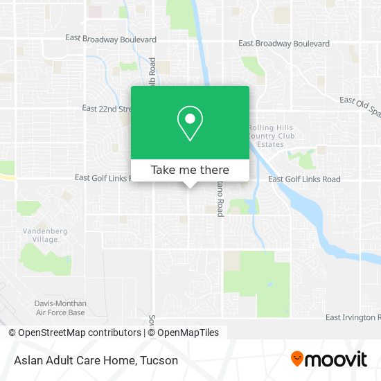 Aslan Adult Care Home map