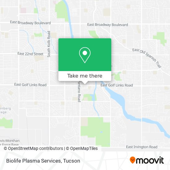 Biolife Plasma Services map