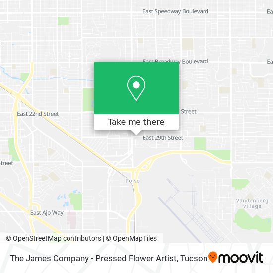The James Company - Pressed Flower Artist map