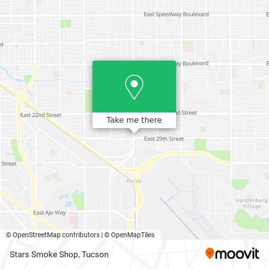 Stars Smoke Shop map