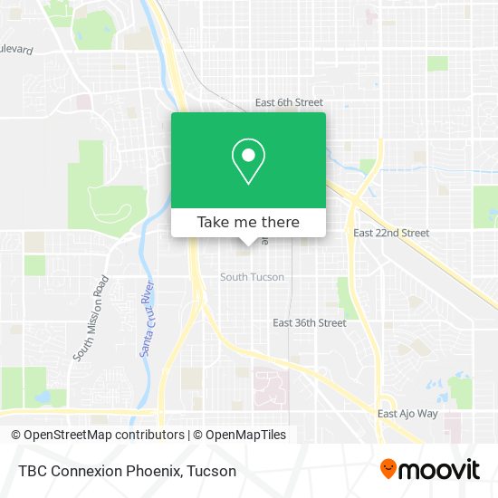 TBC Connexion Phoenix map
