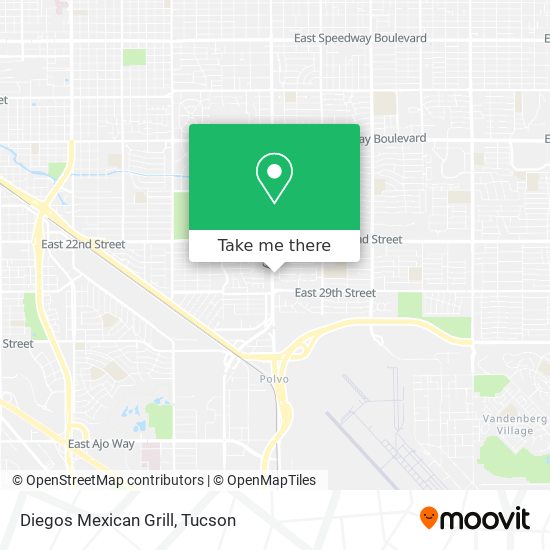 Diegos Mexican Grill map