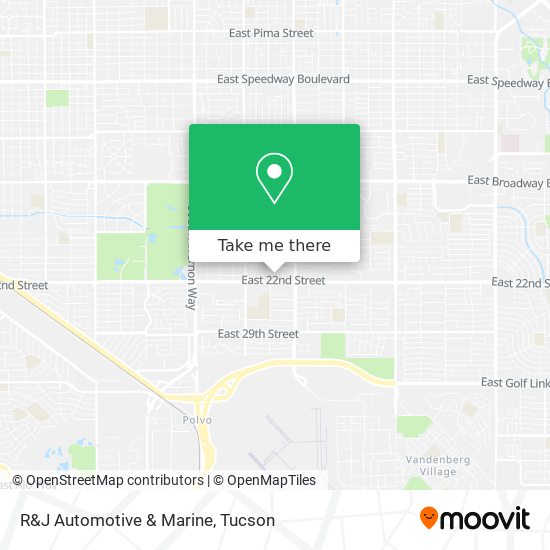 Mapa de R&J Automotive & Marine