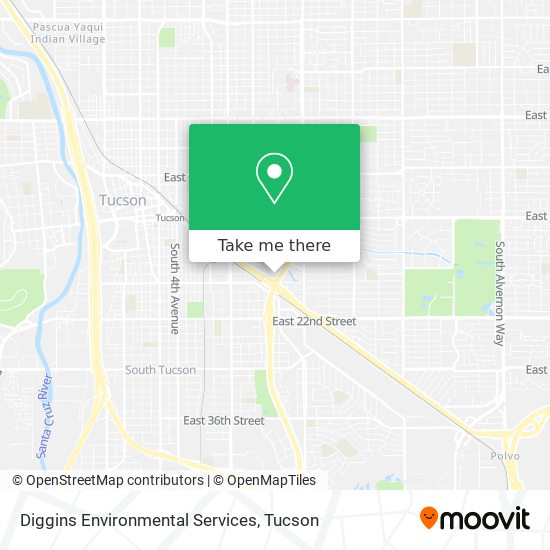 Mapa de Diggins Environmental Services