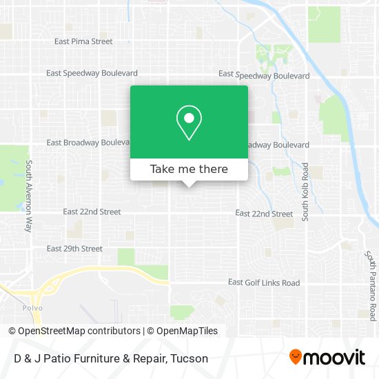 D & J Patio Furniture & Repair map