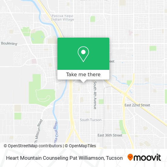 Heart Mountain Counseling Pat Williamson map
