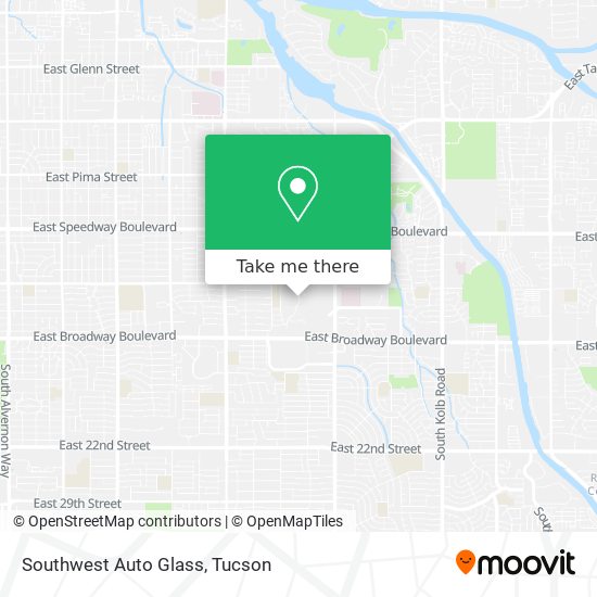 Southwest Auto Glass map