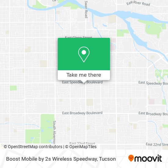 Boost Mobile by 2s Wireless Speedway map