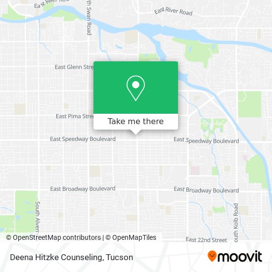 Deena Hitzke Counseling map