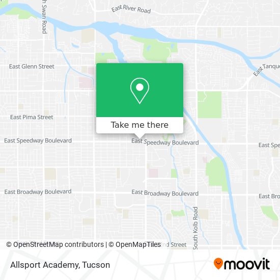 Allsport Academy map