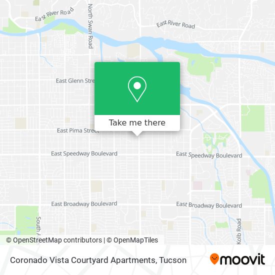 Coronado Vista Courtyard Apartments map