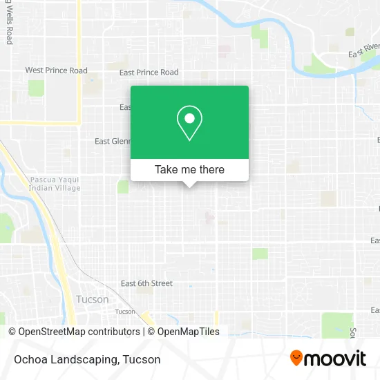 Ochoa Landscaping map