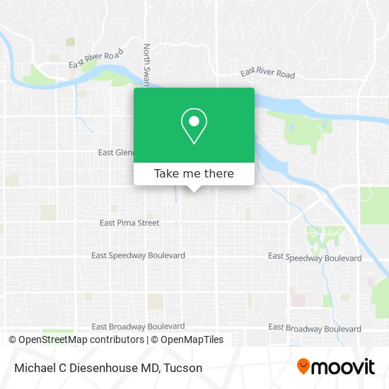 Michael C Diesenhouse MD map