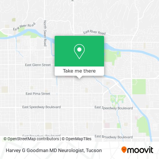 Harvey G Goodman MD Neurologist map